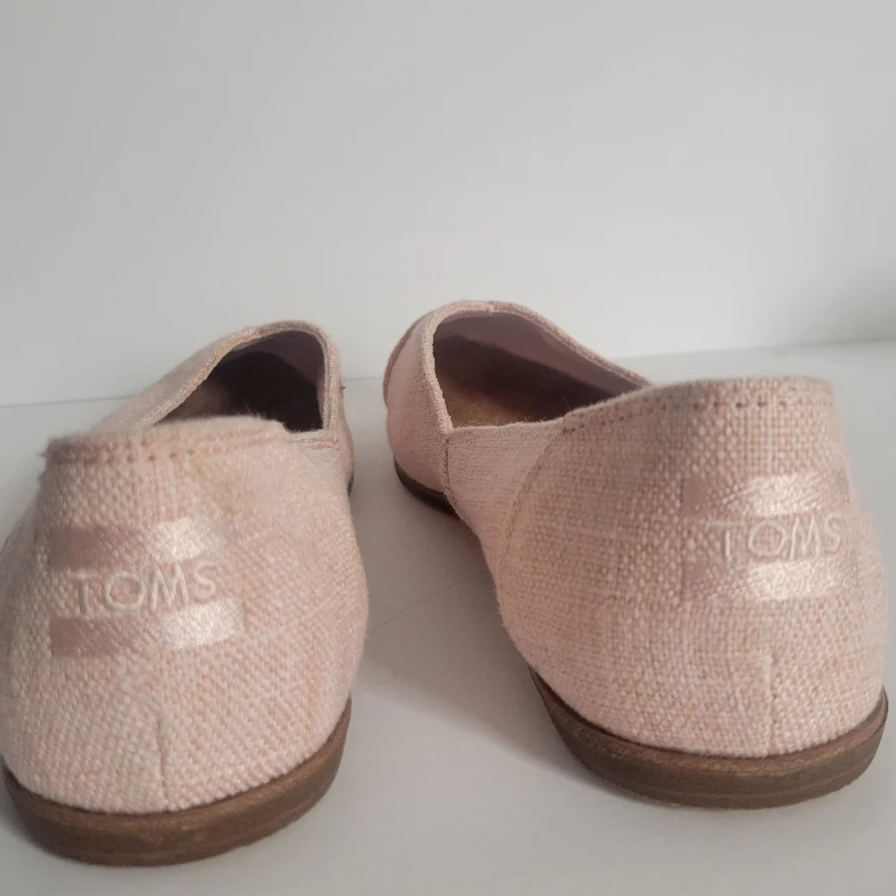 Toms Light Pink Women's Flats - Picture 6 of 6